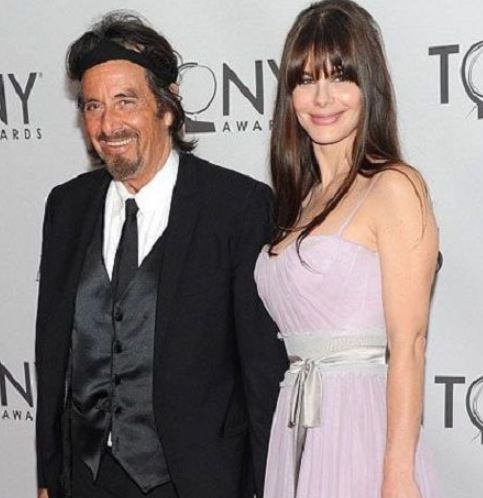 Jan Tarrant with her ex-boyfriend Al Pacino